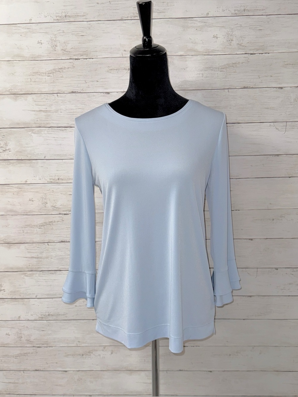 Karl Lagerfeld Bell Sleeve Top - Picture 2 of 5